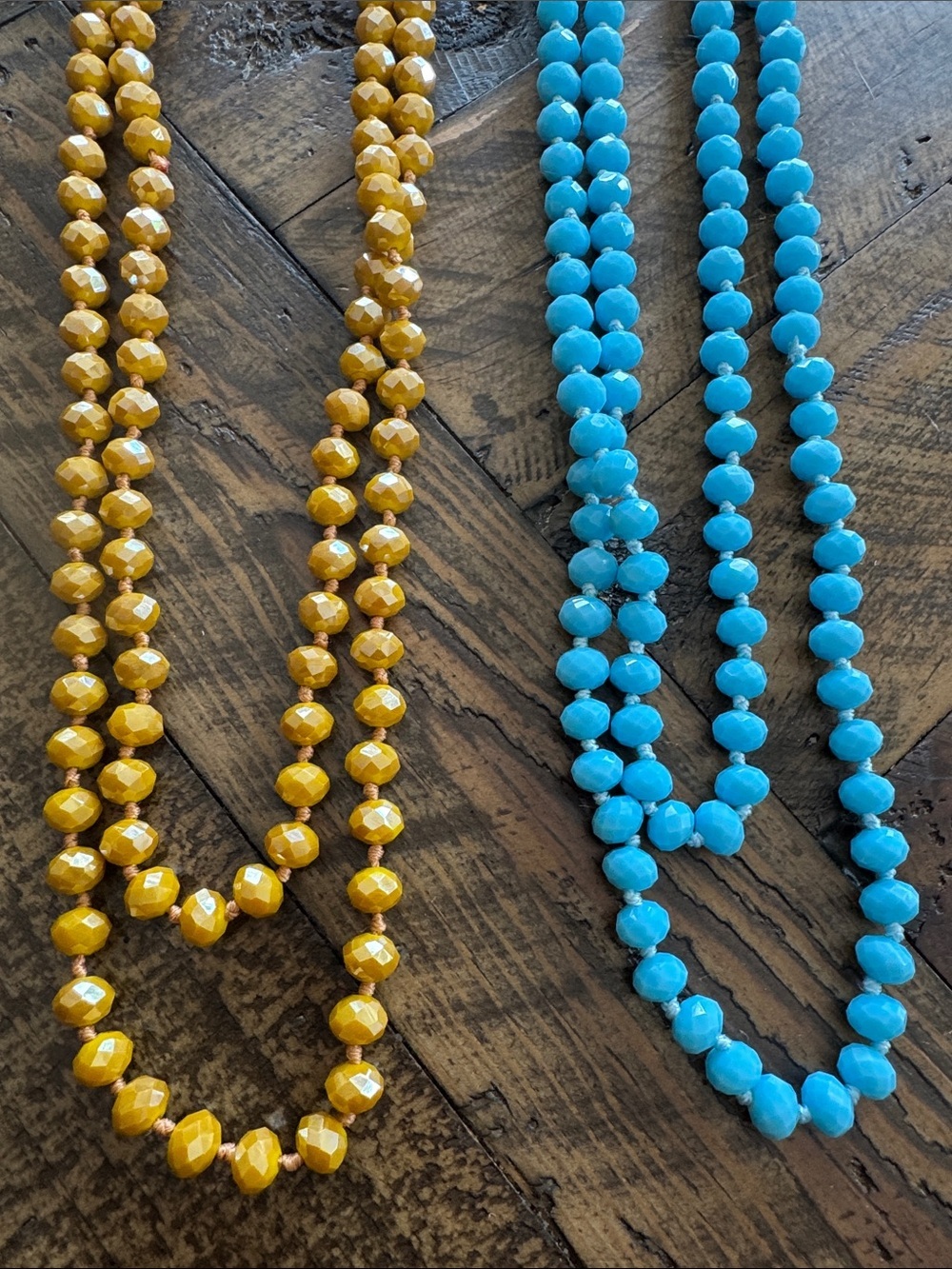Grace & Emma 56 in. Beaded Necklace NWT - Picture 3 of 3